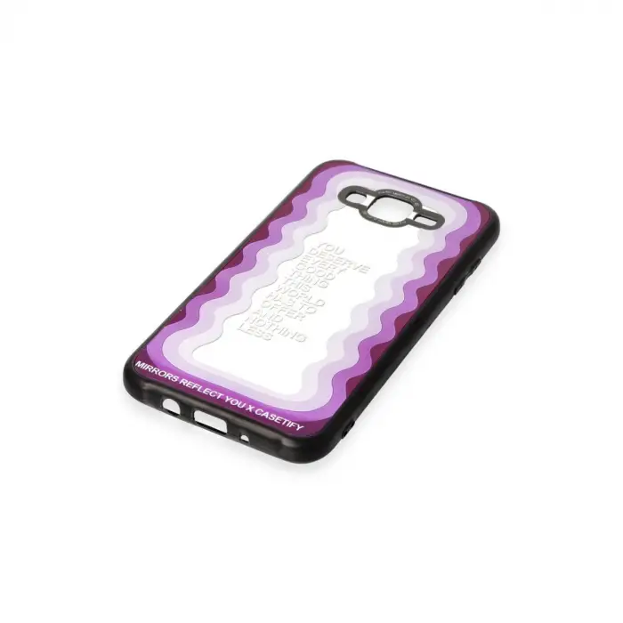 Samsung Galaxy J7 Kılıf Mirror Desenli Kapak - Mirror - 5