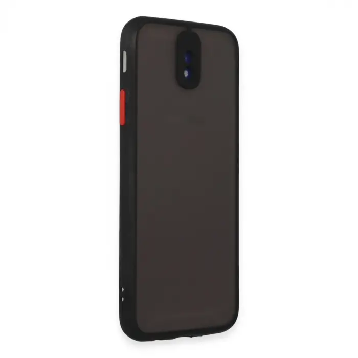 Samsung Galaxy J7 Pro / J730 Kılıf Montreal Silikon Kapak - Siyah