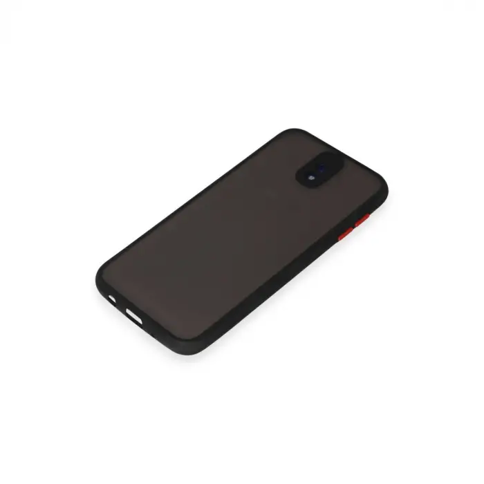 Samsung Galaxy J7 Pro / J730 Kılıf Montreal Silikon Kapak - Siyah