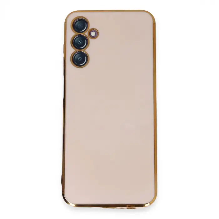 Samsung Galaxy M14 5g Kılıf Volet Silikon - Pembe