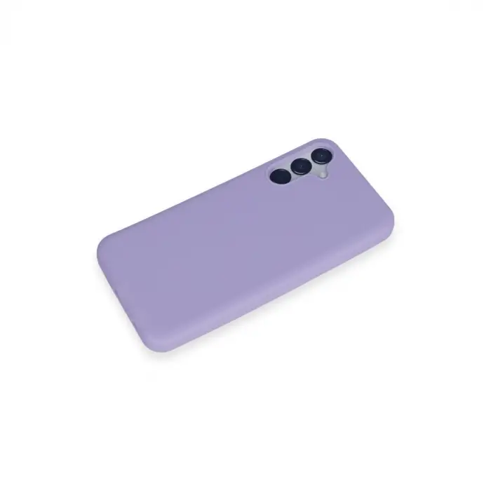Samsung Galaxy M15 Kılıf First Silikon - Lila