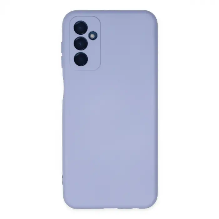 Samsung Galaxy M23 Kılıf Nano İçi Kadife Silikon - Lila