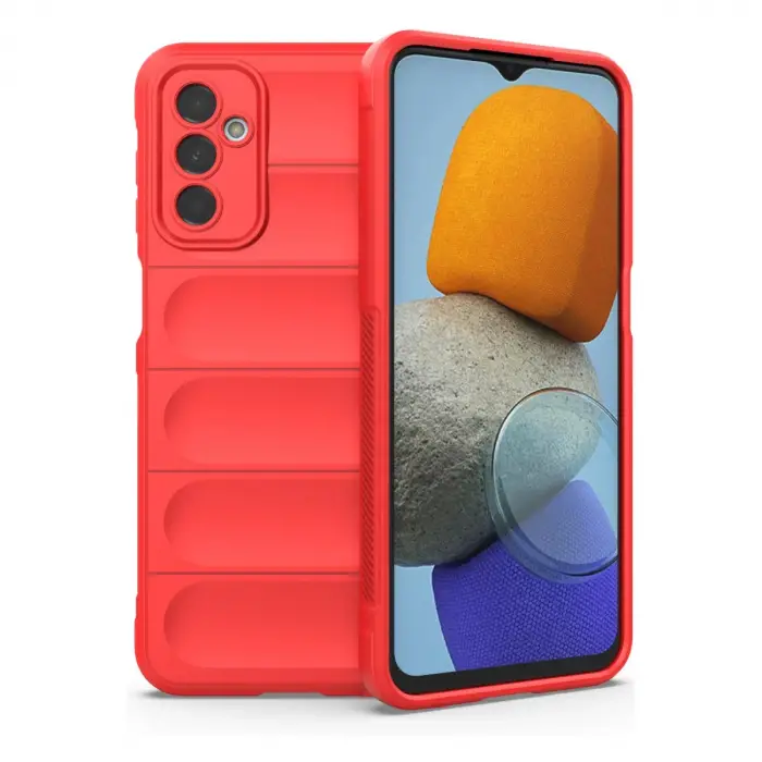 Samsung Galaxy M23 Kılıf Optimum Silikon - Kırmızı