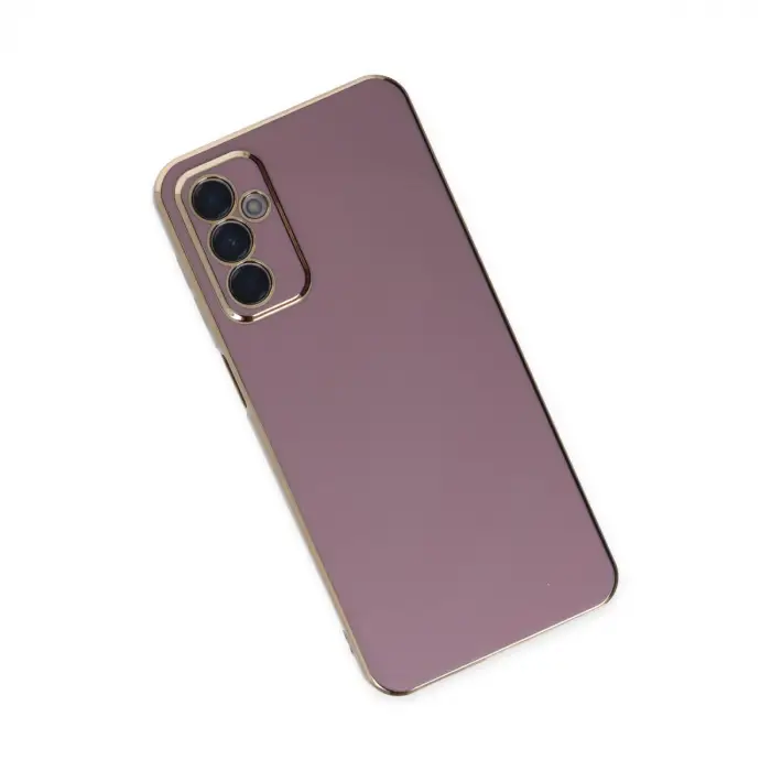 Samsung Galaxy M23 Kılıf Volet Silikon - Mor