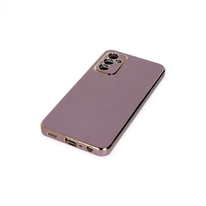 Samsung Galaxy M23 Kılıf Volet Silikon - Mor