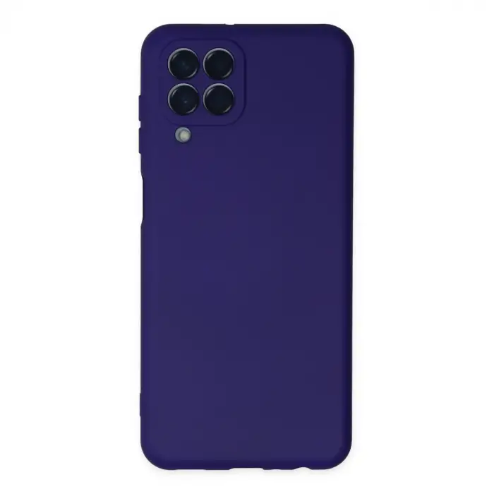 Samsung Galaxy M33 Kılıf Nano İçi Kadife Silikon - Mor