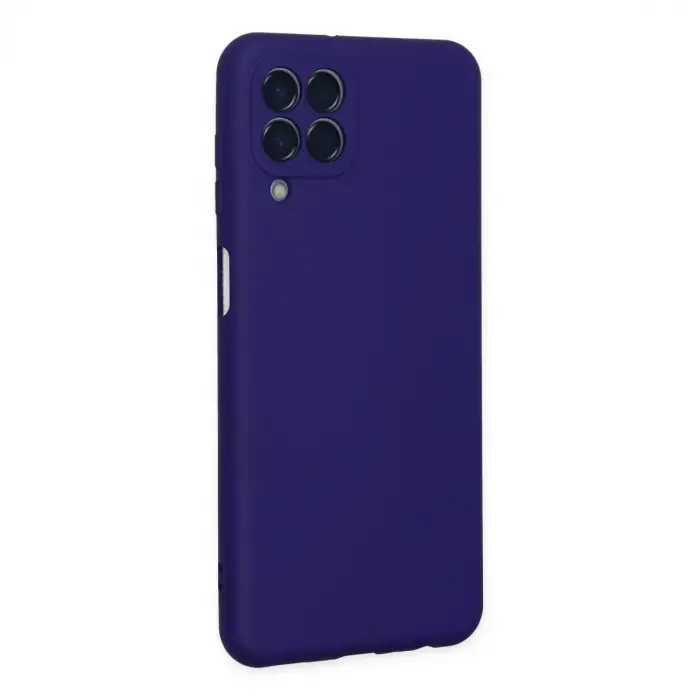 Samsung Galaxy M33 Kılıf Nano İçi Kadife Silikon - Mor