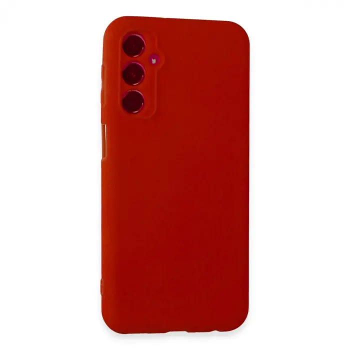Samsung Galaxy M34 5g Kılıf First Silikon - Kırmızı