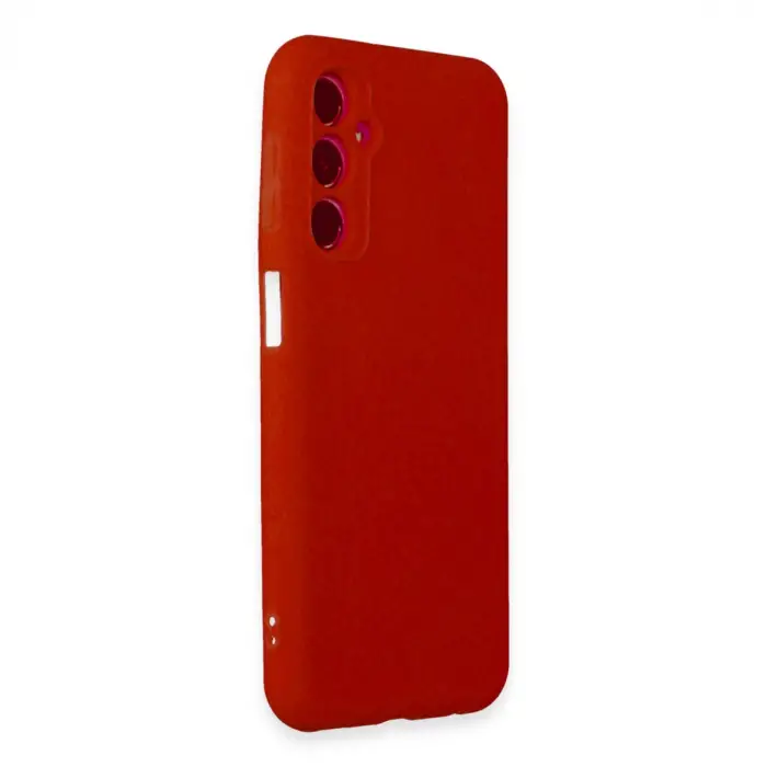 Samsung Galaxy M34 5g Kılıf First Silikon - Kırmızı