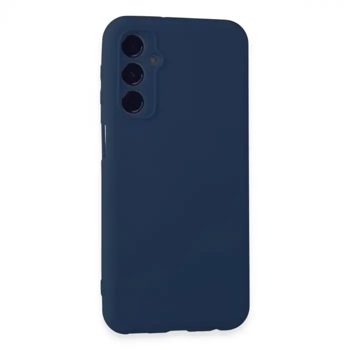 Samsung Galaxy M34 5g Kılıf First Silikon - Lacivert
