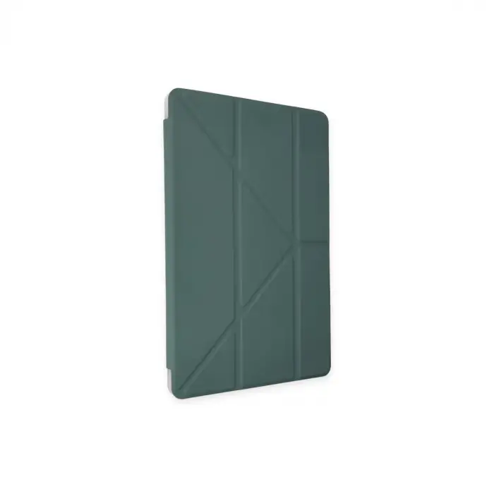 Samsung Galaxy P610 Tab S6 Lite 10.4 Kılıf Kalemlikli Mars Tablet Kılıfı - Koyu Yeşil