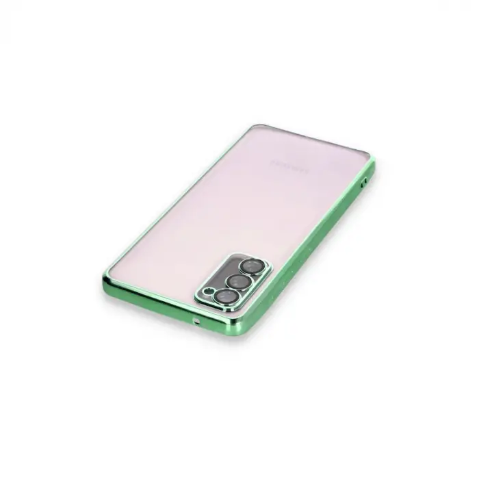 Samsung Galaxy S20 Fe Kılıf Razer Lensli Silikon - Yeşil