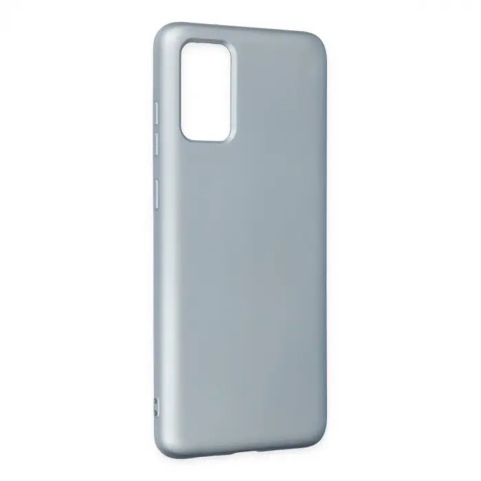 Samsung Galaxy S20 Plus Kılıf Nano İçi Kadife Silikon - Sky Blue