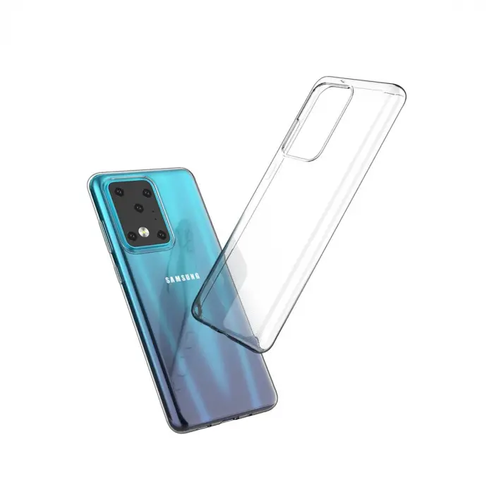 Samsung Galaxy S20 Ultra Kılıf Lüx Şeffaf Silikon