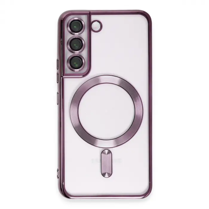 Samsung Galaxy S22 Kılıf Kross Magneticsafe Kapak - Mor