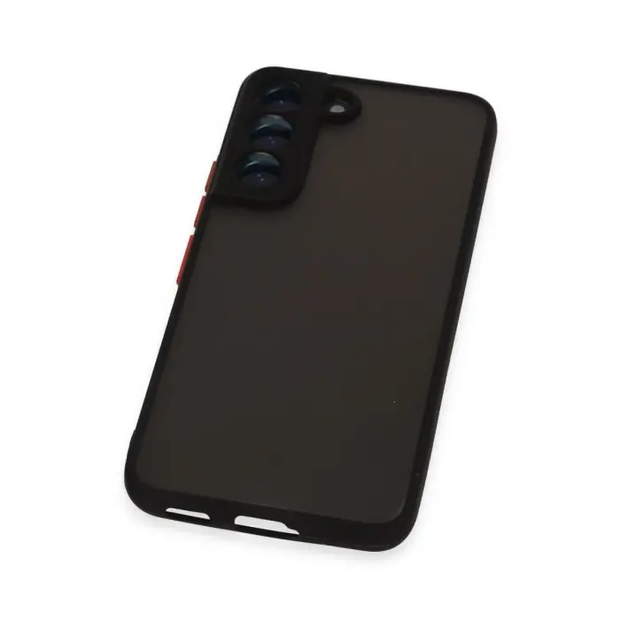 Samsung Galaxy S22 Kılıf Montreal Silikon Kapak - Siyah