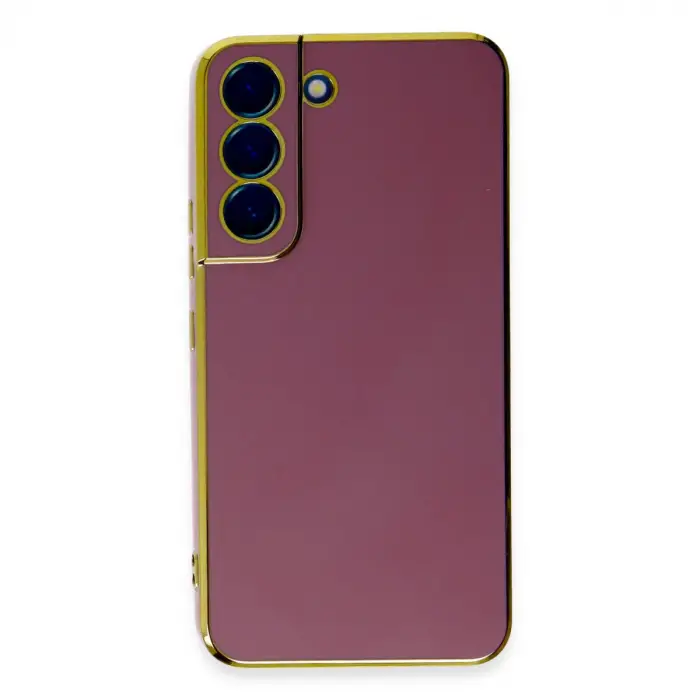 Samsung Galaxy S22 Plus Kılıf Volet Silikon - Kırmızı