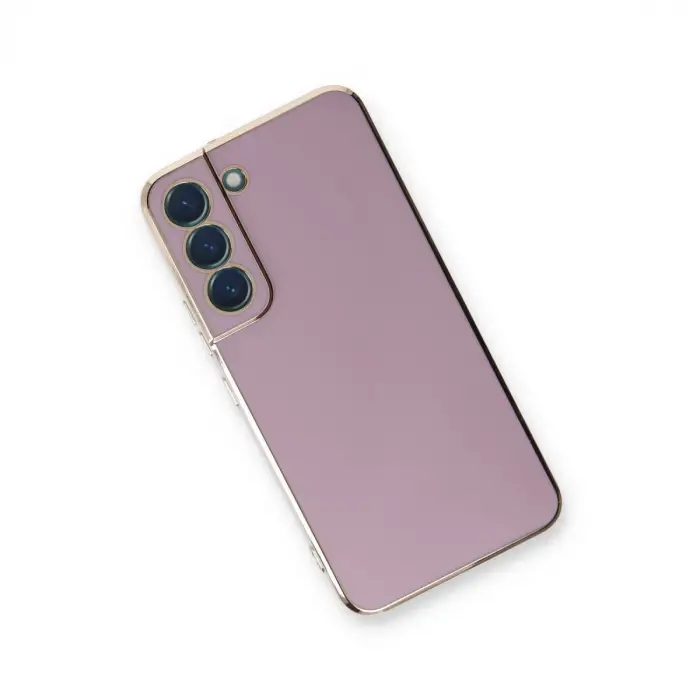 Samsung Galaxy S22 Plus Kılıf Volet Silikon - Mor