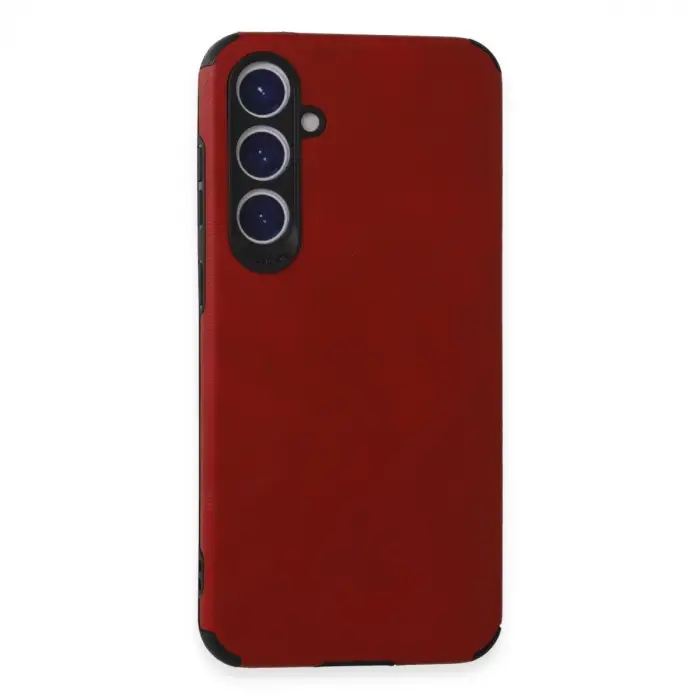 Samsung Galaxy S23 Fe Kılıf Loop Deri Silikon - Kırmızı