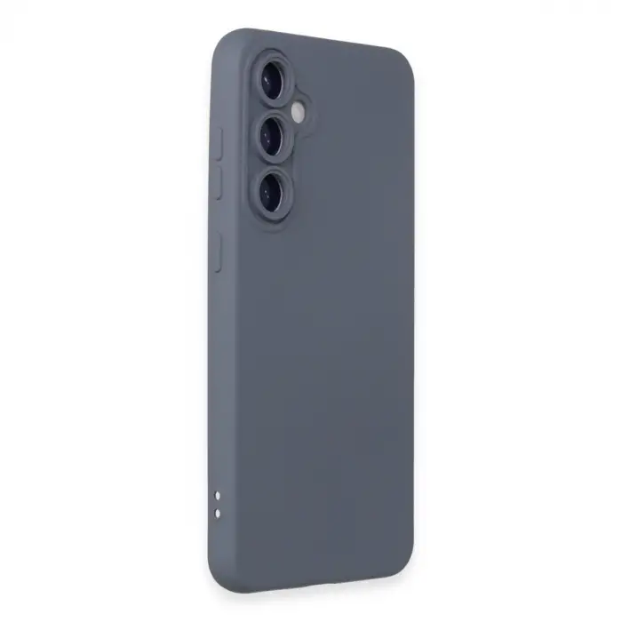 Samsung Galaxy S23 Fe Kılıf Nano İçi Kadife Silikon - Gri