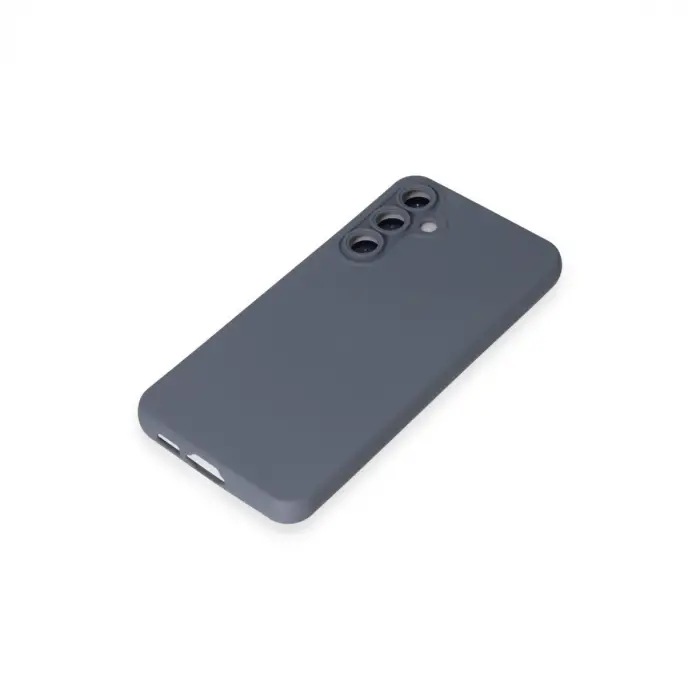 Samsung Galaxy S23 Fe Kılıf Nano İçi Kadife Silikon - Gri