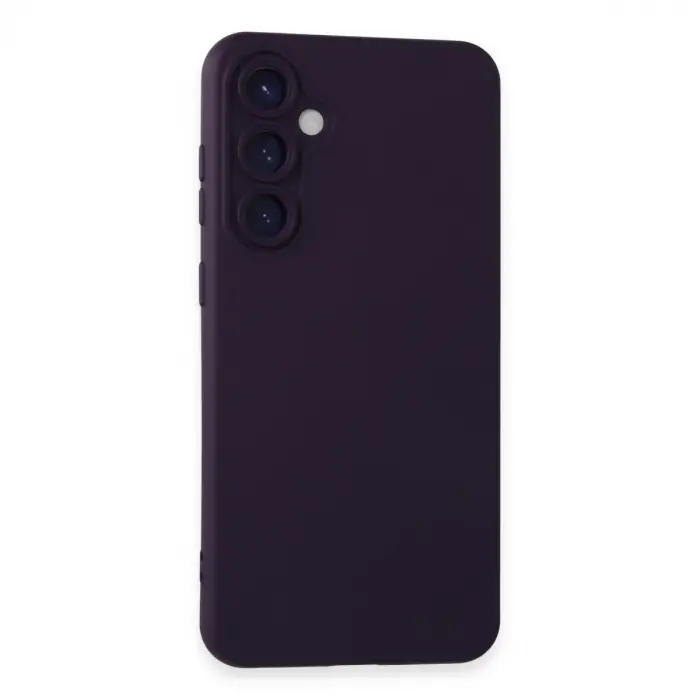 Samsung Galaxy S23 Fe Kılıf Nano İçi Kadife Silikon - Mor