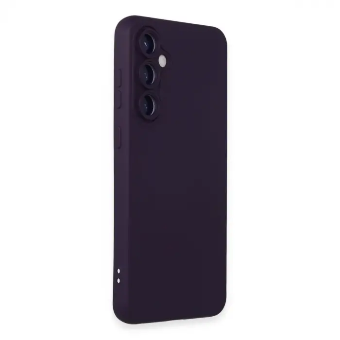 Samsung Galaxy S23 Fe Kılıf Nano İçi Kadife Silikon - Mor
