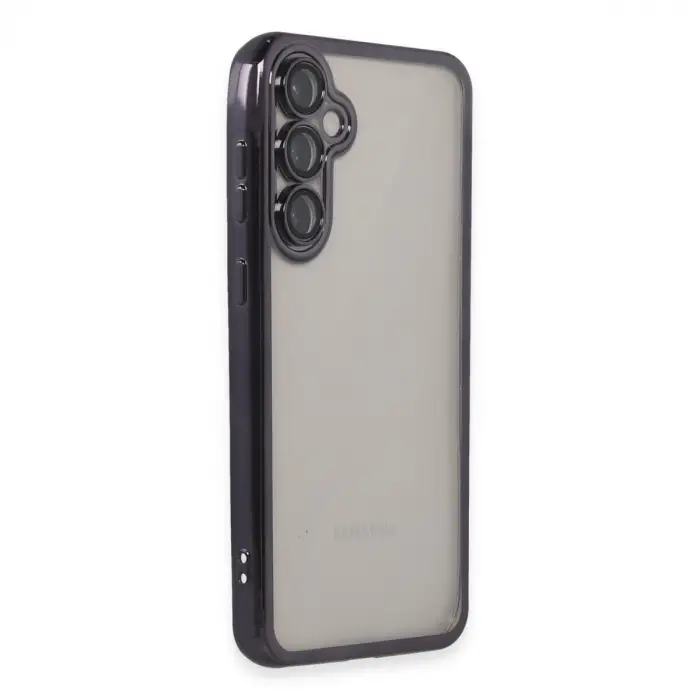 Samsung Galaxy S23 Fe Kılıf Razer Lensli Silikon - Mor