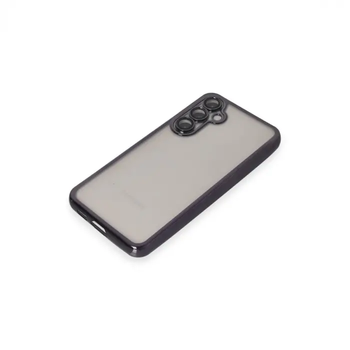 Samsung Galaxy S23 Fe Kılıf Razer Lensli Silikon - Mor