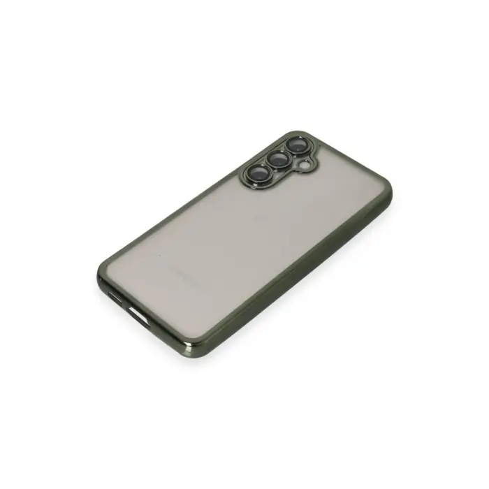 Samsung Galaxy S23 Fe Kılıf Razer Lensli Silikon - Yeşil