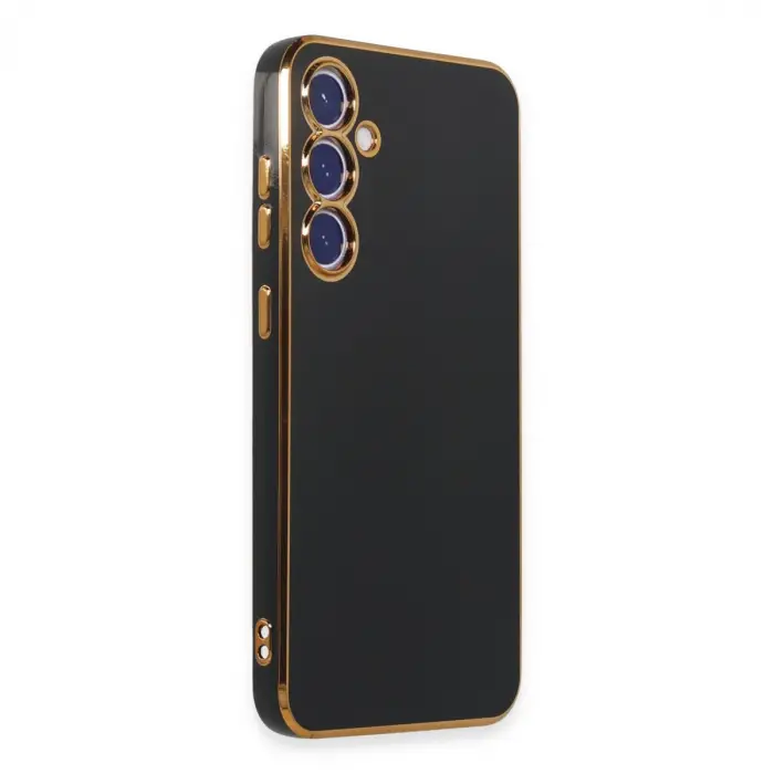 Samsung Galaxy S23 Fe Kılıf Volet Silikon - Siyah