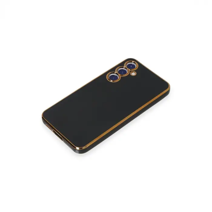 Samsung Galaxy S23 Fe Kılıf Volet Silikon - Siyah