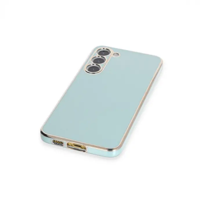 Samsung Galaxy S23 Kılıf Volet Silikon - Açık Yeşil