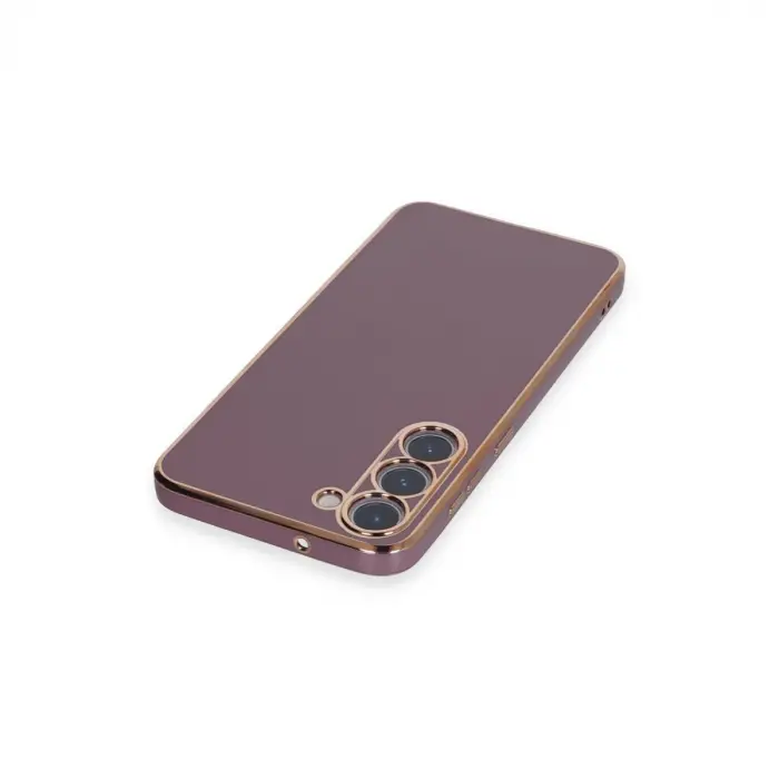 Samsung Galaxy S23 Kılıf Volet Silikon - Mor