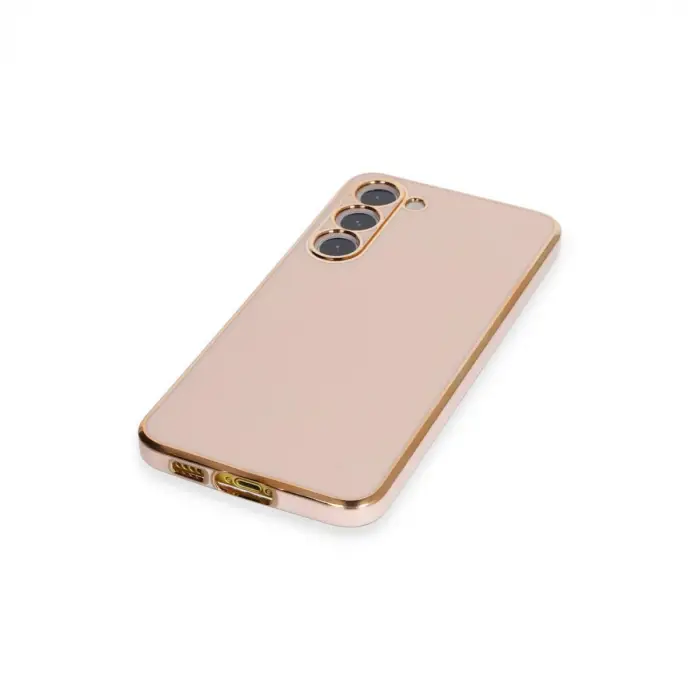 Samsung Galaxy S23 Kılıf Volet Silikon - Pembe