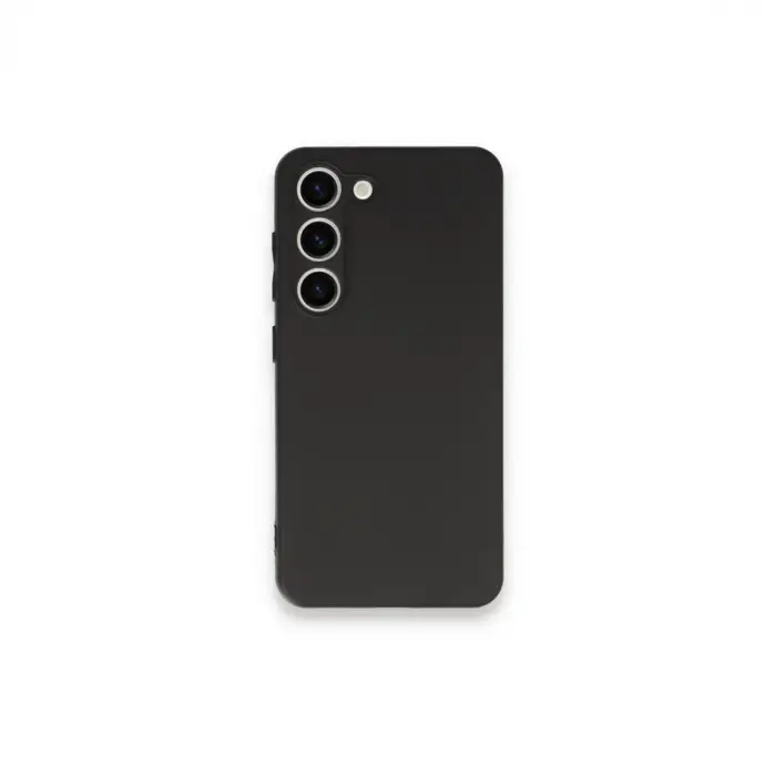 Samsung Galaxy S23 Plus Kılıf First Silikon - Siyah