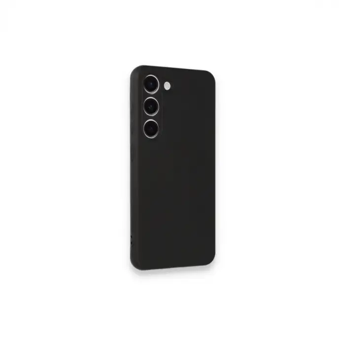 Samsung Galaxy S23 Plus Kılıf First Silikon - Siyah