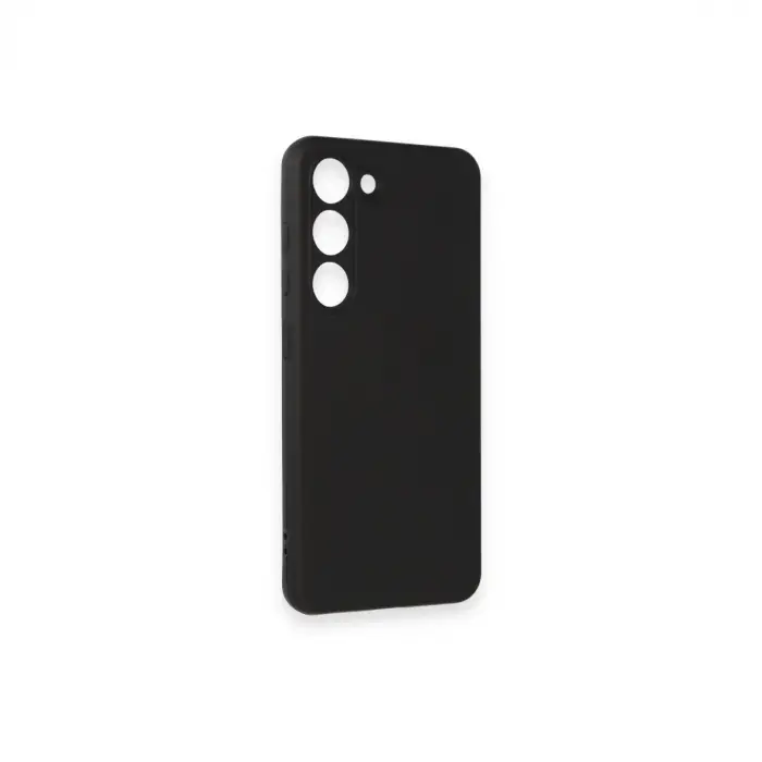 Samsung Galaxy S23 Plus Kılıf First Silikon - Siyah