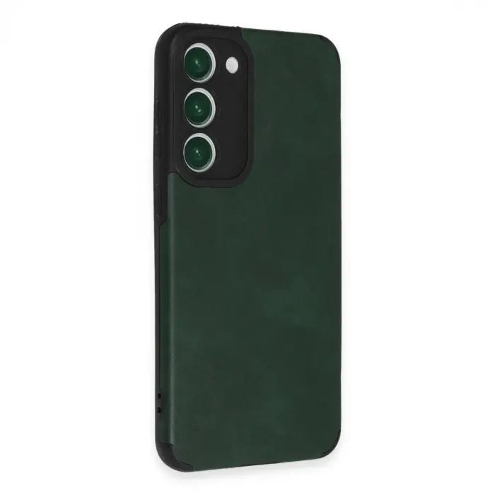 Samsung Galaxy S23 Plus Kılıf Loop Deri Silikon - Yeşil