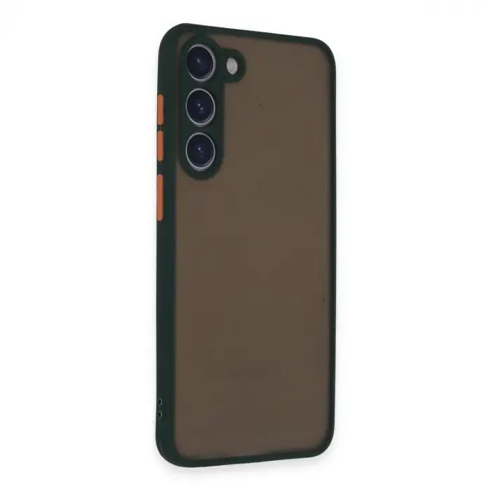 Samsung Galaxy S23 Plus Kılıf Montreal Silikon Kapak - Yeşil