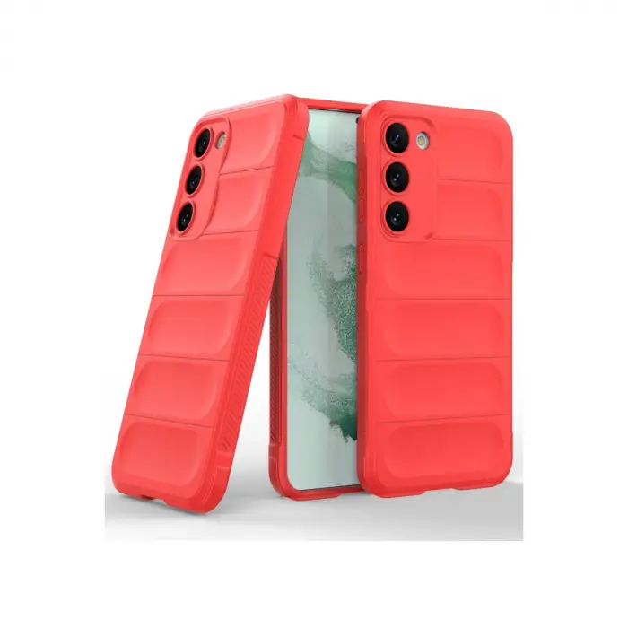Samsung Galaxy S23 Plus Kılıf Optimum Silikon - Kırmızı