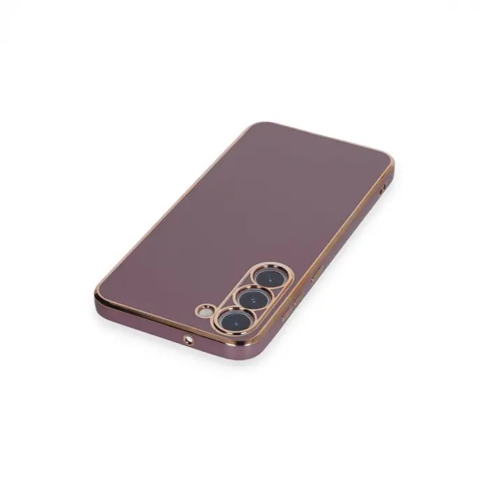 Samsung Galaxy S23 Plus Kılıf Volet Silikon - Mor