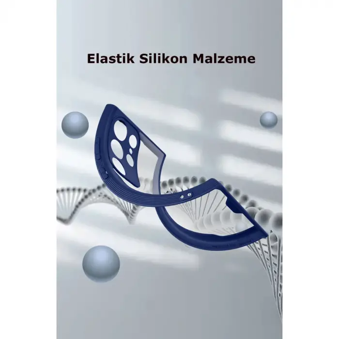 Samsung Galaxy S23 Ultra Kılıf Platin Silikon - Kırmızı