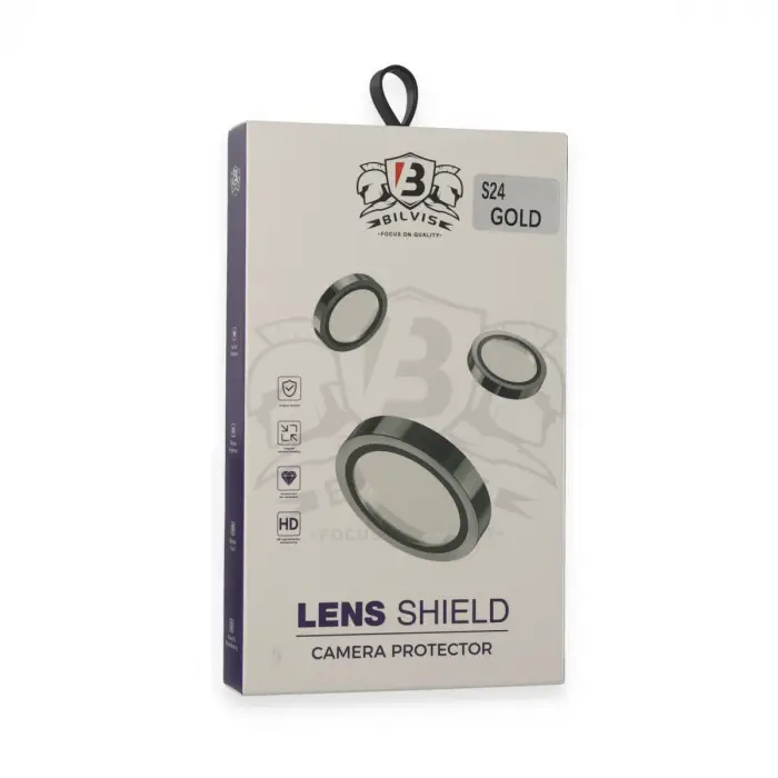 Samsung Galaxy S24 Bilvis Titan Kamera Lens - Gold
