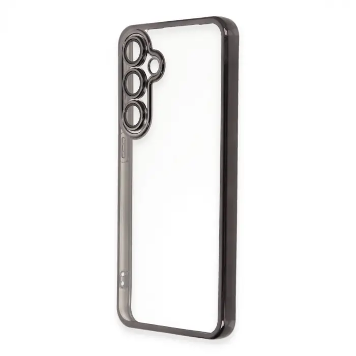 Samsung Galaxy S24 Fe Kılıf Razer Lensli Silikon - Siyah