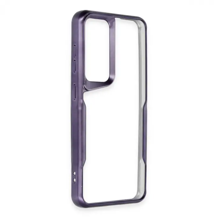 Samsung Galaxy S24 Kılıf Boyi Silikon Kapak - Derin Mor