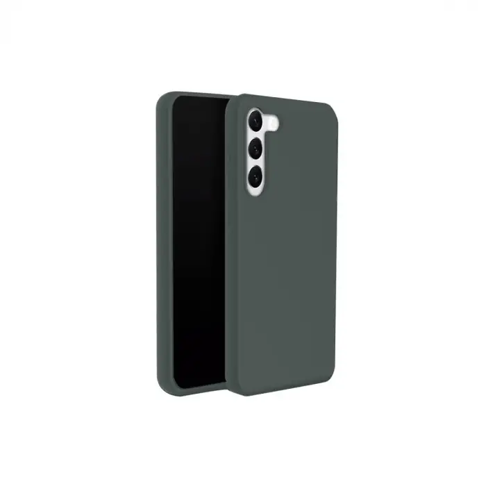 Samsung Galaxy S24 Kılıf First Silikon - Koyu Yeşil