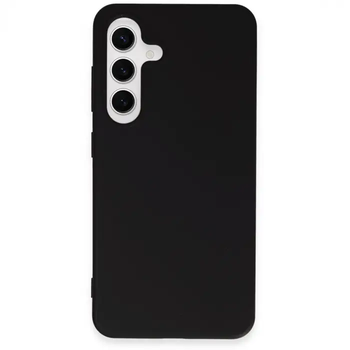 Samsung Galaxy S24 Kılıf First Silikon - Siyah