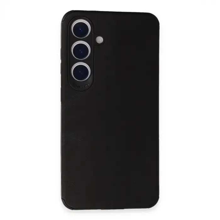 Samsung Galaxy S24 Kılıf Loop Deri Silikon - Siyah