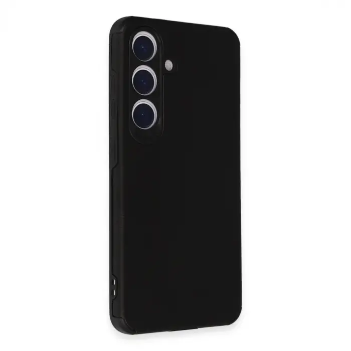 Samsung Galaxy S24 Kılıf Loop Deri Silikon - Siyah